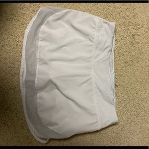 Lulu Lemon White Skort
